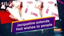 Jacqueline extends Holi wishes to people