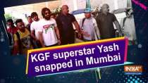 KGF superstar Yash snapped in Mumbai