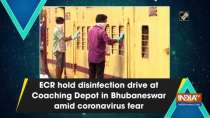 ECR hold disinfection drive at Coaching Depot in Bhubaneswar amid coronavirus fear