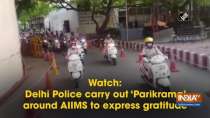 Watch: Delhi Police carry out 