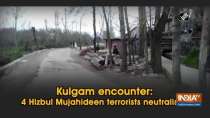 Kulgam encounter: 4 Hizbul Mujahideen terrorists neutralised