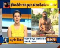 Treat lumps in body with yoga before it turns into cancer, says Swami Ramdev.