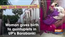Woman gives birth to quintuplets in UP