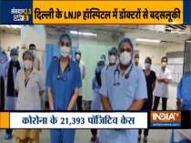 Staff of LNJP hospital allege of being threatened and manhandled by COVID19 patients