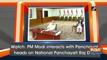 Watch: PM Modi interacts with Panchayat heads on National Panchayati Raj Day