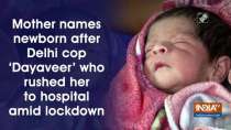 Mother names newborn after Delhi cop 