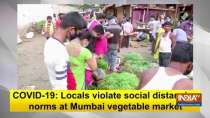 COVID-19: Locals violate social distancing norms at Mumbai vegetable market