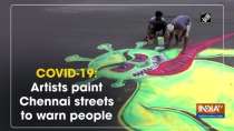 COVID-19: Artists paint Chennai streets to warn people