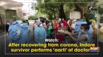 Watch: After recovering from corona, Indore survivor performs 
