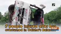 7 people injured after bus overturned in Odisha