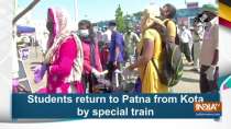 Students return to Patna from Kota by special train