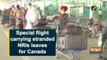 Special flight carrying stranded NRIs leaves for Canada
