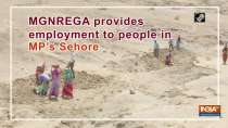 MGNREGA provides employment to people in MP