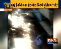 Watch: Locals clash with police for enforcing lockdown in Mumbai