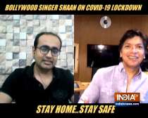 Singer Shaan talks exclusively to IndiaTV about the online concert of Sa Re Ga Ma Pa
