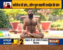 Swami Ramdev on Markatasana, its steps and benefits
