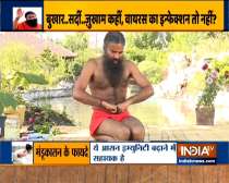 Swami Ramdev suggests yoga poses for cold, flu and fever