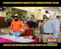 Lucknow DM conducts surprise check of facilities at Charbagh railway station