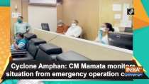 Cyclone Amphan: CM Mamata monitors situation from emergency operation centre