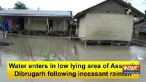 Water enters in low lying area of Assam