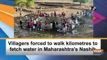 Villagers forced to walk kilometres to fetch water in Maharashtra