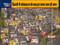 Lockdown 4.0: Heavy traffic congestion seen at ITO and Yamuna Bridge area in Delhi