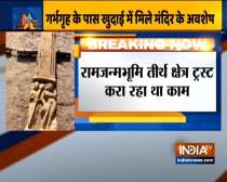 Ayodhya: Ram idol and remains of accent temple found in excavation