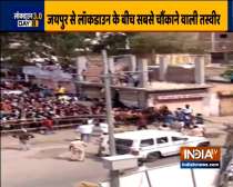 Labourers in large numbers throng Jaipur