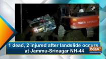 1 dead, 2 injured after landslide occurs at Jammu-Srinagar NH-44
