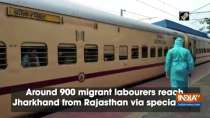 Around 900 migrant labourers reach Jharkhand from Rajasthan via special train