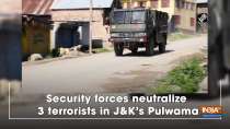 Security forces neutralize 3 terrorists in JandK
