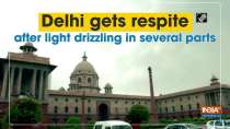 Delhi gets respite after light drizzling in several parts