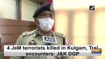 4 JeM terrorists killed in Kulgam, Tral encounters: J&K DGP