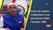 India will reaffirm credentials to be permanent UNSC member: MEA
