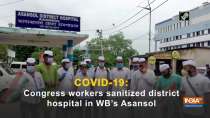 COVID-19: Congress workers sanitized district hospital in WB
