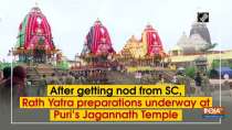 After getting nod from SC, Rath Yatra preparations underway at Puri
