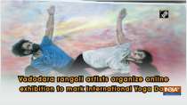 Vadodara rangoli artists organize online exhibition to mark International Yoga Day