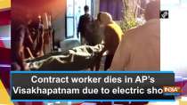 Contract worker dies in AP