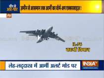 Indian attack helicoptors patrol Ladakh-Leh border region as border tension rise
