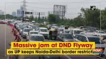 Massive jam at DND Flyway as UP keeps Noida-Delhi border restricted