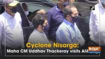 Cyclone Nisarga: Maha CM Uddhav Thackeray visits Alibaug