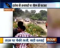 Prayagraj: Police official suspended for thrashing local vegetable vendors