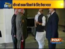 Defence Minister Rajnath Singh reaches Moscow