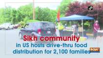 Sikh community in US hosts drive-thru food distribution for 2,100 families