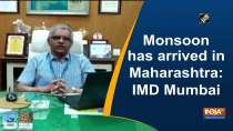 Monsoon has arrived in Maharashtra: IMD Mumbai