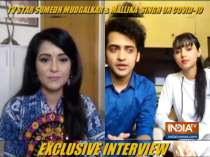 In conversation with RadhaKrishn stars Sumedh and Mallika
