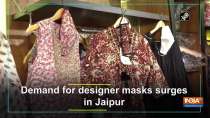Demand for designer masks surges in Jaipur