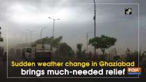 Sudden weather change in Ghaziabad brings much-needed relief