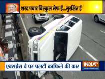 A vehicle in NCP chief Sharad Pawar