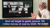 Govt set target to gasify around 100 million tonnes of coal by 2030: PM Modi